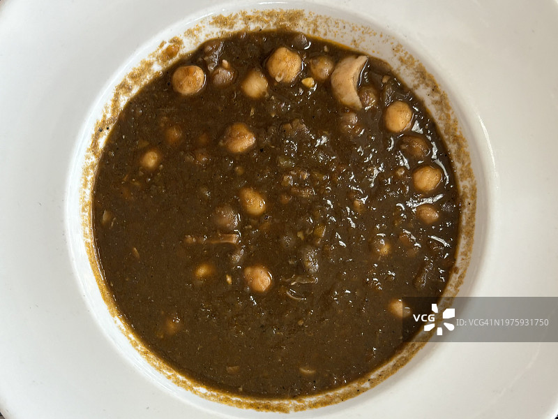 鹰嘴豆炒鱿鱼图片素材