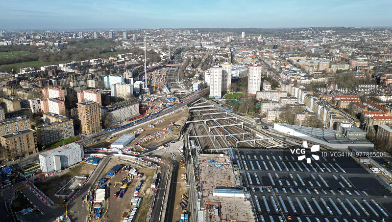 HS2尤斯顿通道图片素材