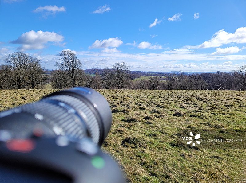 相机拍摄风景照片图片素材