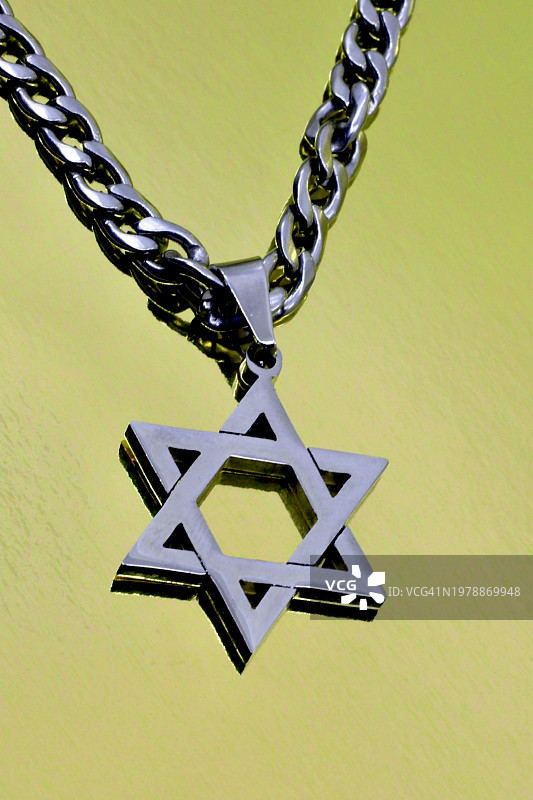 大卫之星项链图片素材