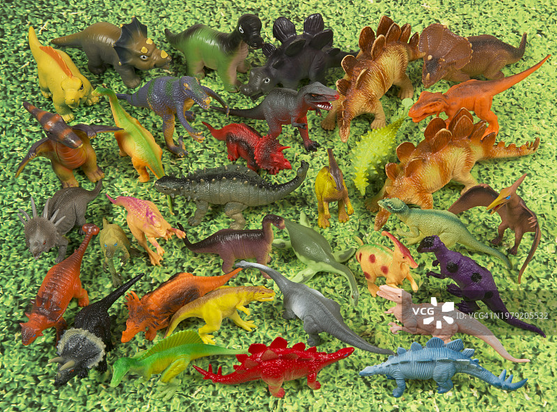 玩具恐龙图片素材