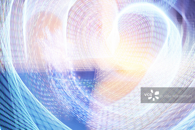 光绘爱心图片素材