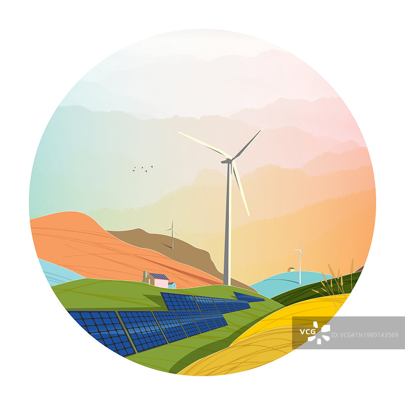 更清洁、更环保的世界愿景图片素材