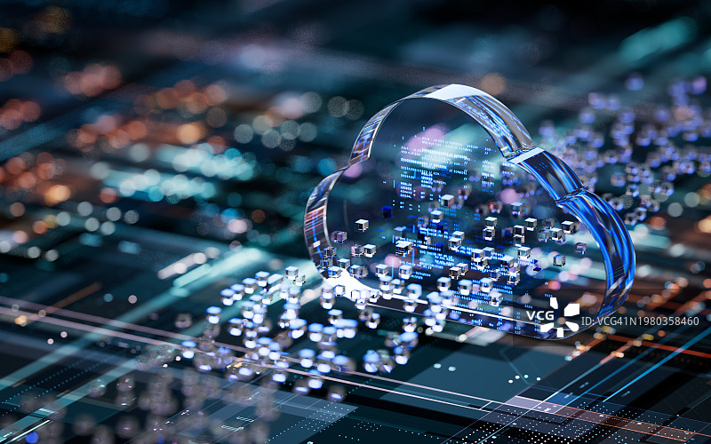 云计算数据中心信息存储网络安全banner图片素材