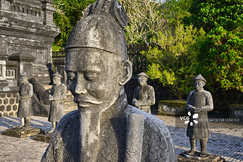 越南顺化启定皇陵图片素材