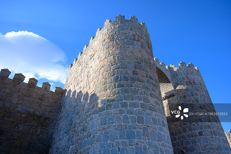 阿维拉古城墙图片素材