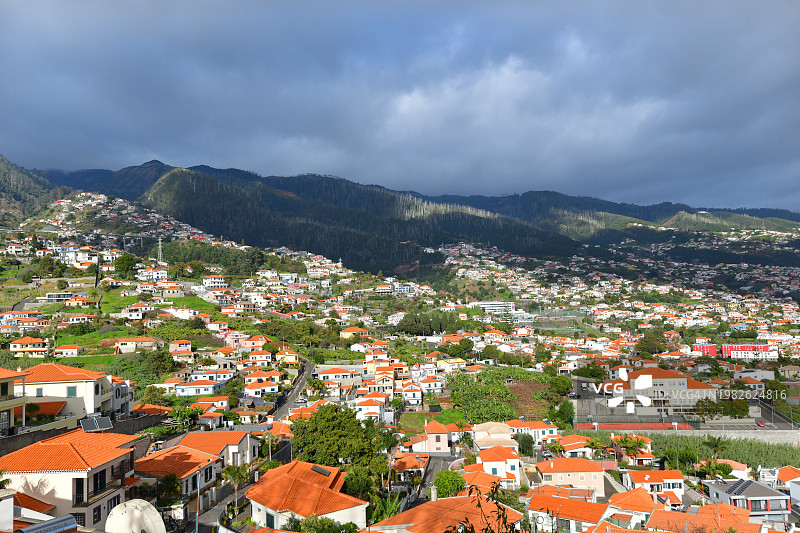 马德拉岛丰沙尔风光图片素材