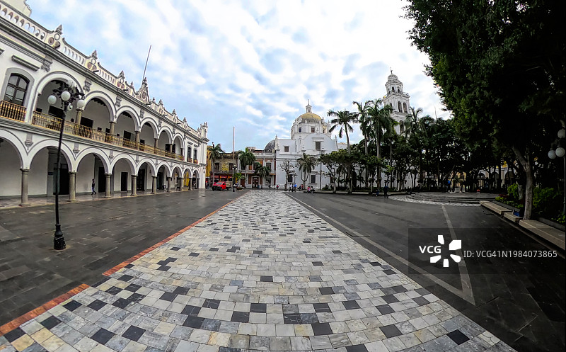 墨西哥韦拉克鲁斯古迹图片素材