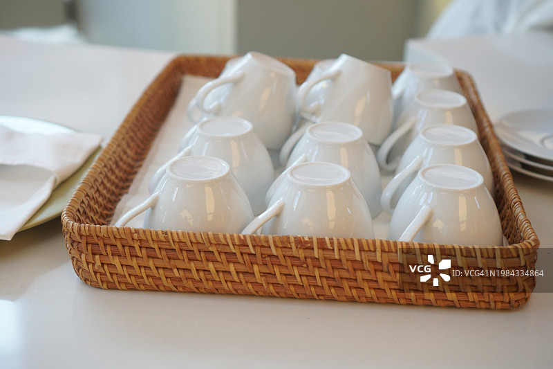 白色咖啡杯图片素材