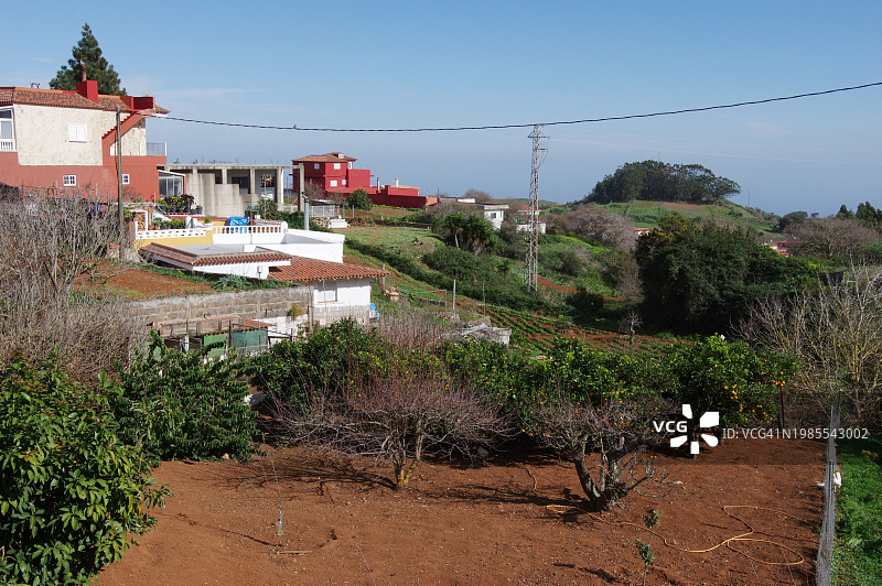 偏远的拉斯罗萨斯聚落景色图片素材