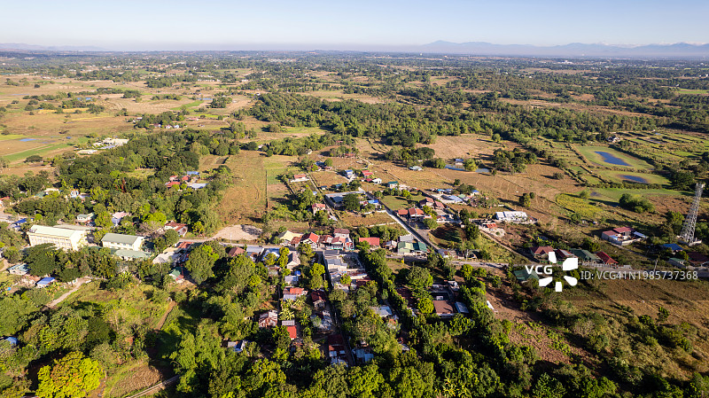 菲律宾北部吕宋岛打拉省的Tibagan Barangay图片素材