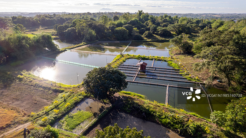 菲律宾北部吕宋岛打拉省的Tibagan Barangay图片素材