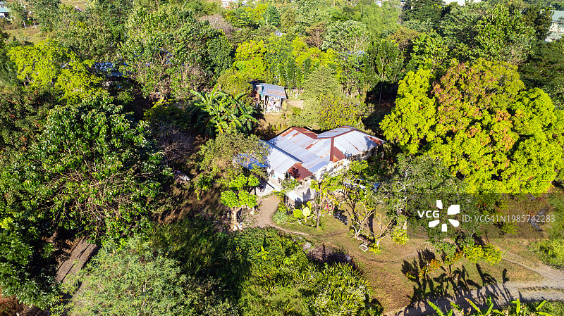 菲律宾北部吕宋岛打拉省的Tibagan Barangay图片素材