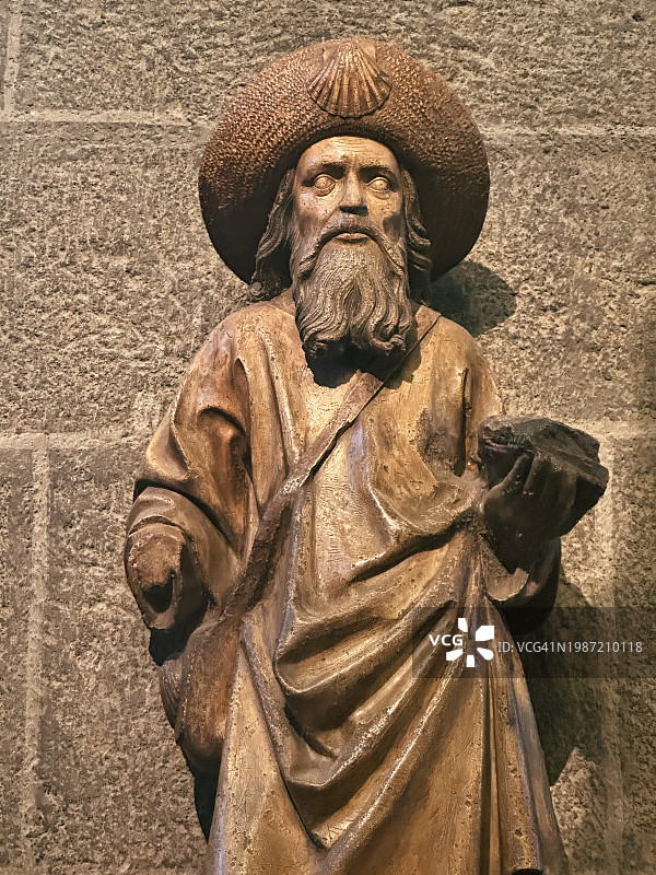 圣詹姆斯雕像图片素材