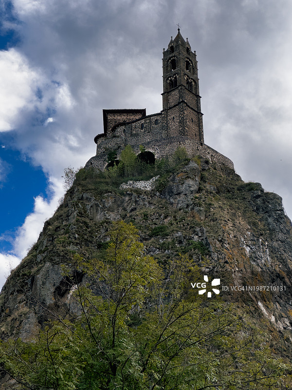 勒普伊昂韦莱的小礼拜堂图片素材