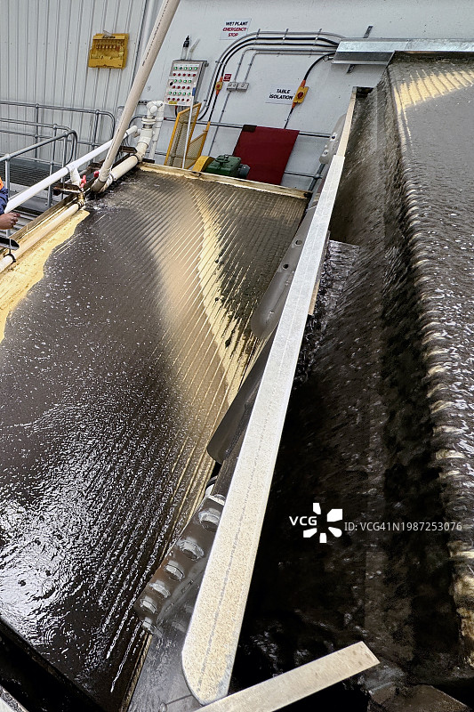 矿物分离摇床图片素材