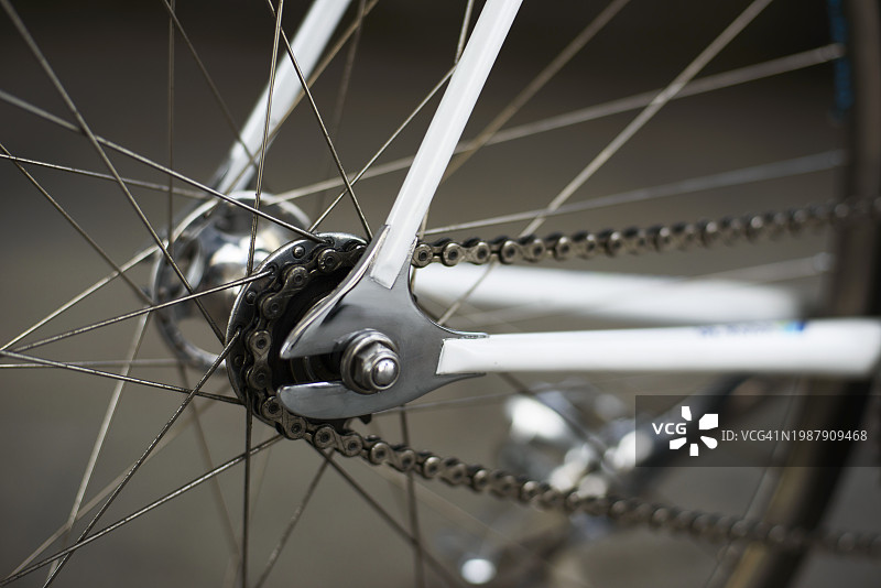 复古意大利场地自行车细节图片素材