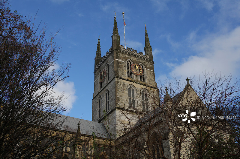 伦敦南华克大教堂图片素材