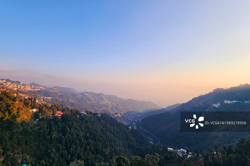 马苏里日落图片素材