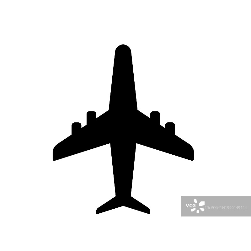 飞机图标矢量图图片素材