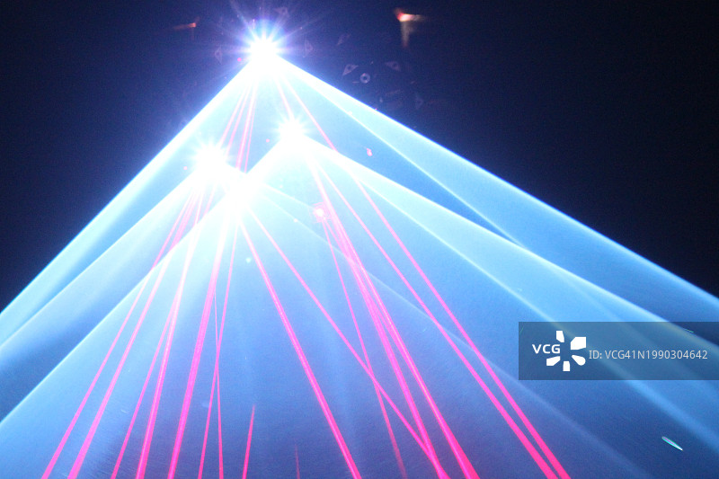 迪斯科音乐会激光灯光秀壁纸图片素材