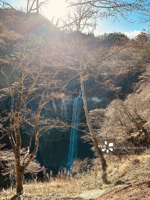 日本枥木县日光市瀑布风光图片素材