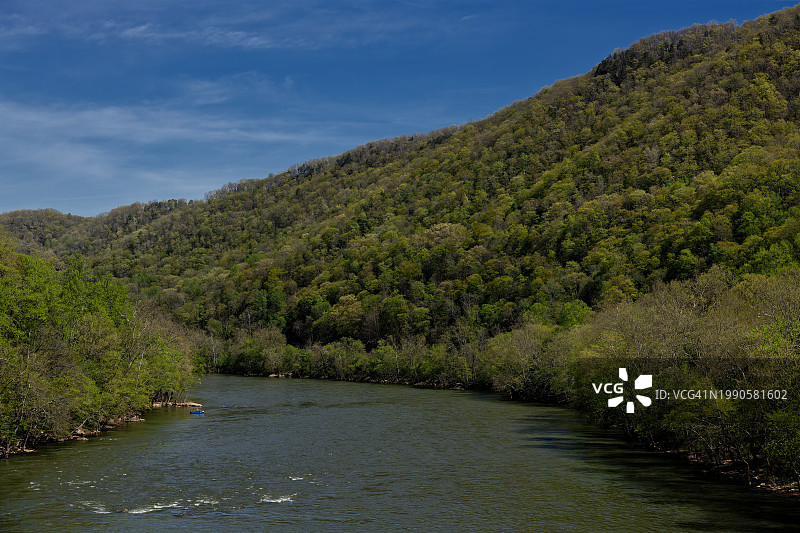 美国河流风光图片素材