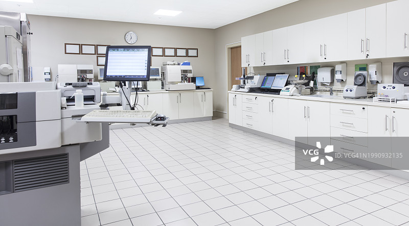 医疗实验室和设备，新冠病毒主题图片素材