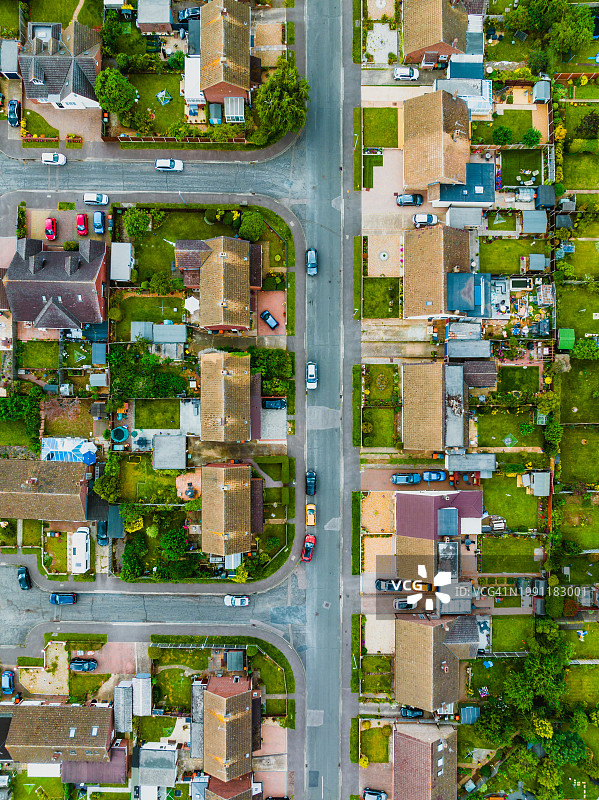 英国邓斯特布尔附近的住宅开发项目图片素材