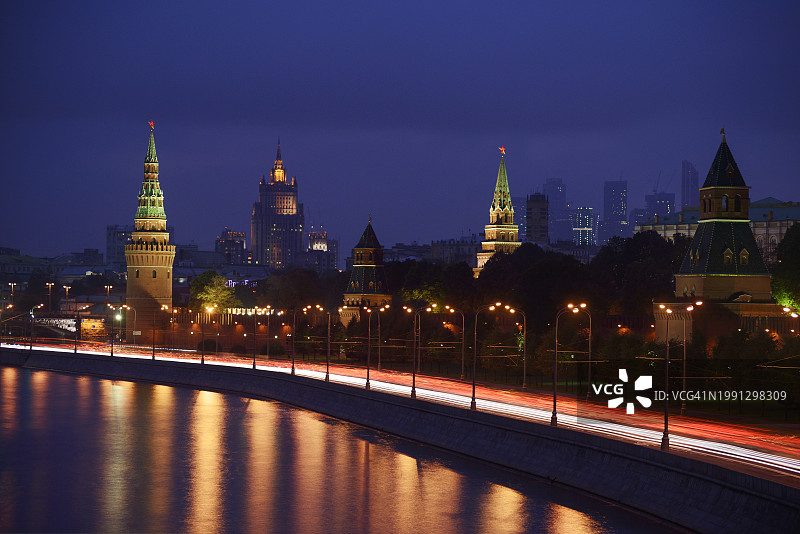 莫斯科克里姆林宫景色图片素材