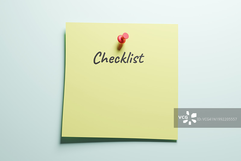 清单备忘录图片素材