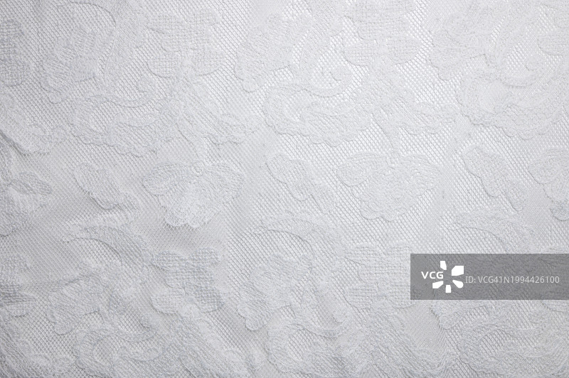 精美刺绣白色蕾丝背景图案图片素材