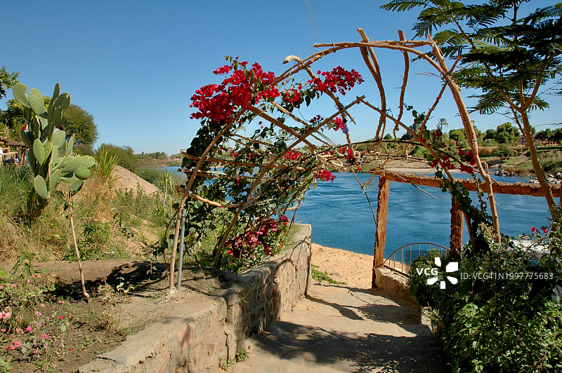 埃及努比亚人居住地户外景观图片素材
