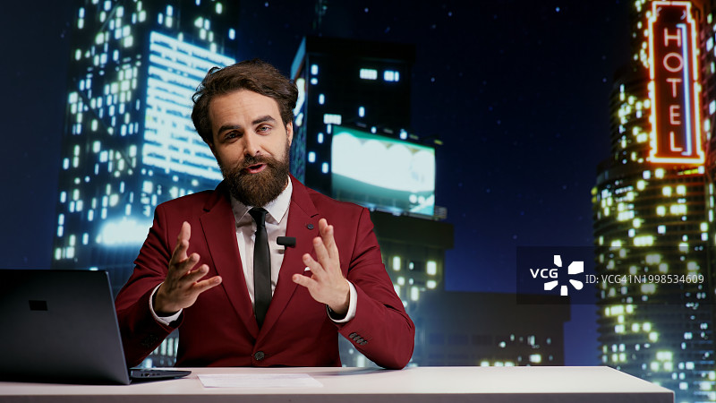 办公室里的商人图片素材