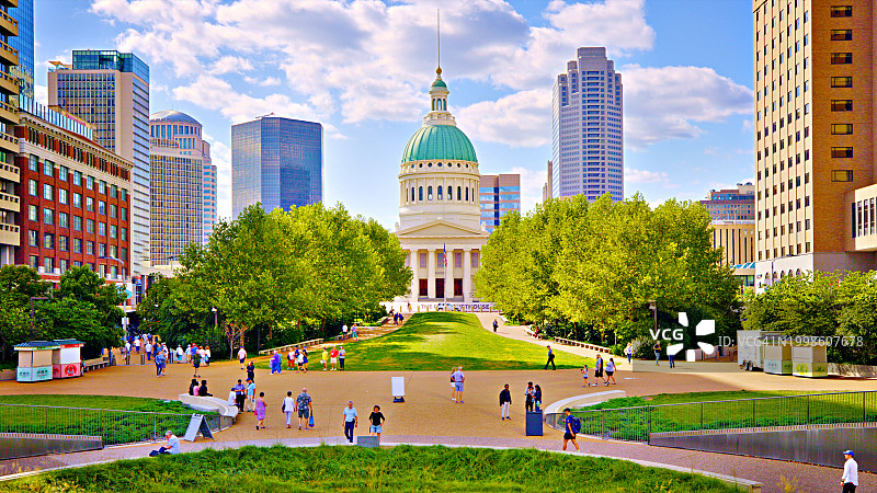 美国密苏里州圣路易斯法院图片素材