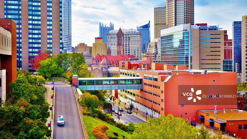 匹兹堡城市风光图片素材