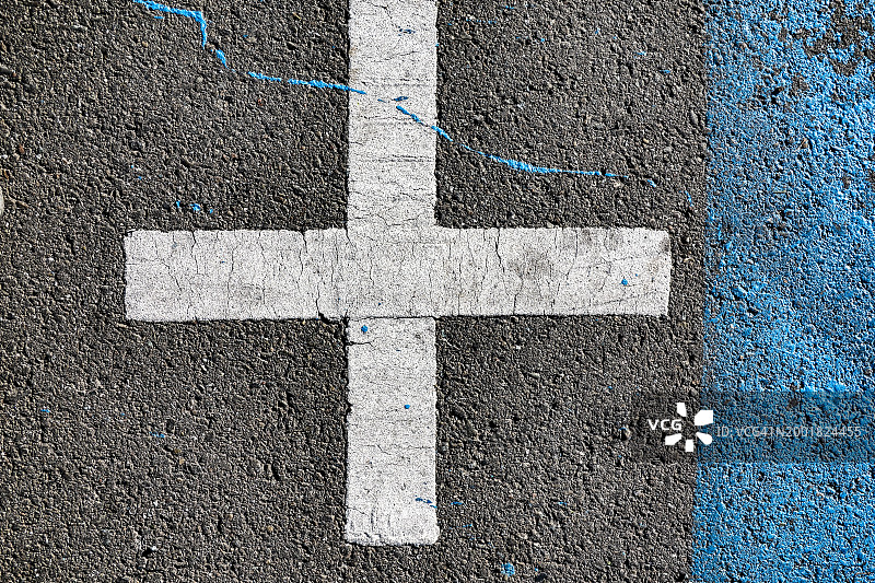 抽象的道路标记图片素材