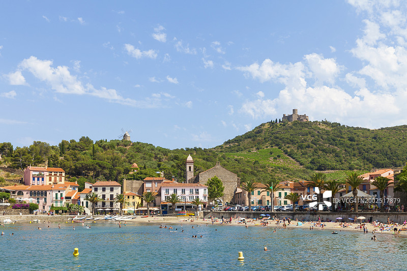 法国科利乌尔图片素材