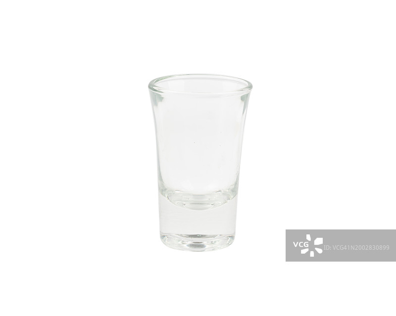 鸡尾酒杯系列——小号烈酒杯，白色背景图片素材