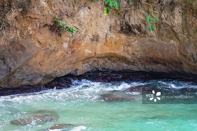 加勒比侵蚀图片素材