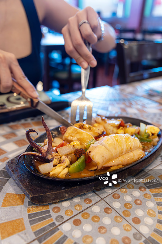 菲律宾美食，打拉市，中吕宋，菲律宾图片素材