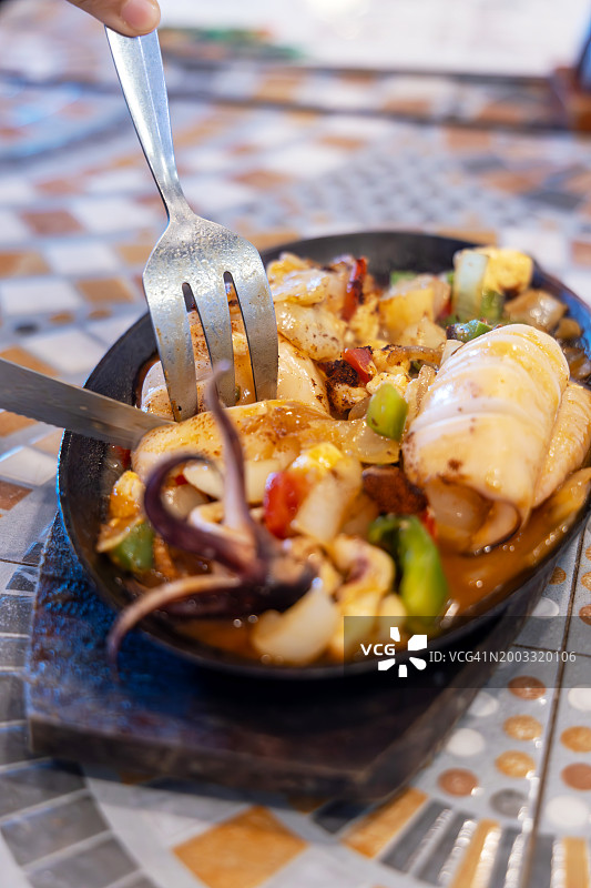 菲律宾美食，打拉市，中吕宋，菲律宾图片素材