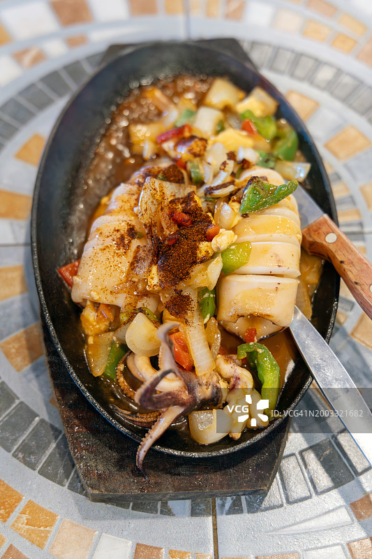 菲律宾美食，打拉市，中吕宋，菲律宾图片素材