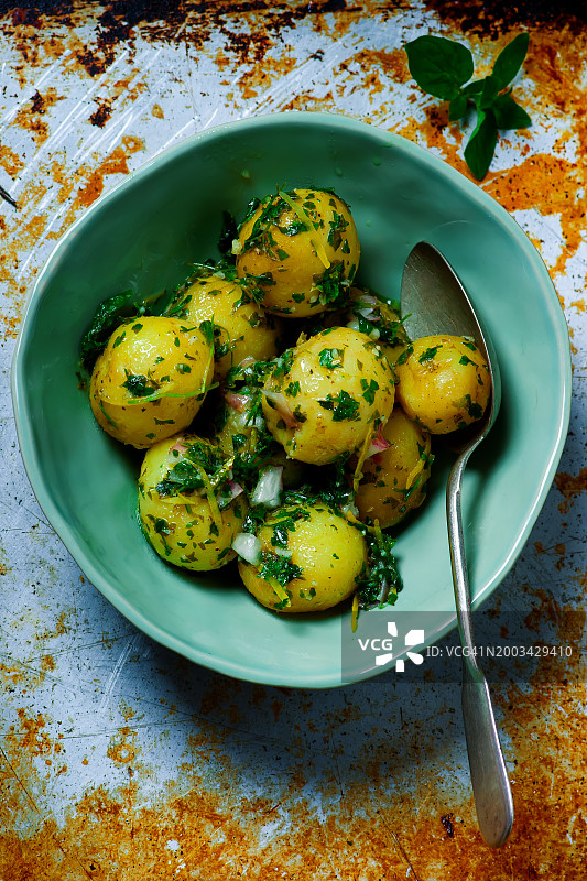 香草酱小土豆图片素材