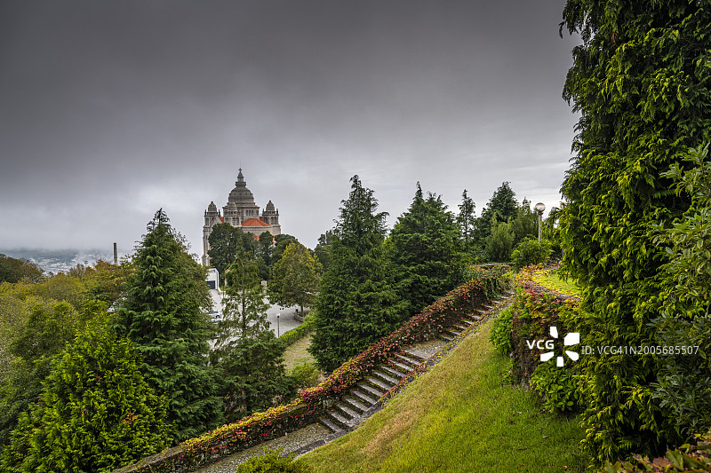 葡萄牙维亚纳堡：圣卢西亚圣殿图片素材