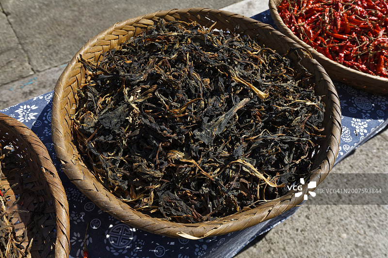 干制绿色蔬菜图片素材