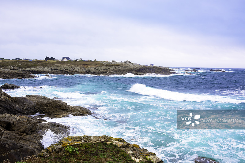 基伯龙半岛的狂野海岸图片素材