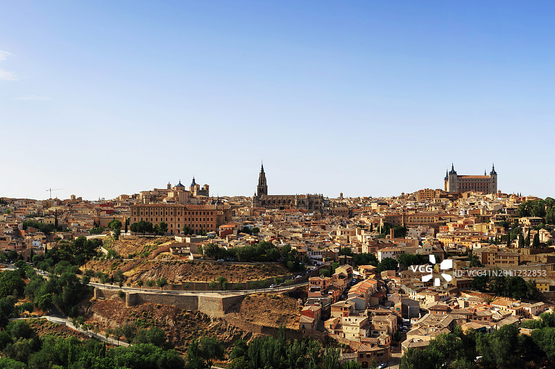 西班牙托莱多古城图片素材