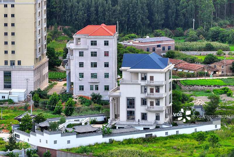 中国乡村豪宅图片素材