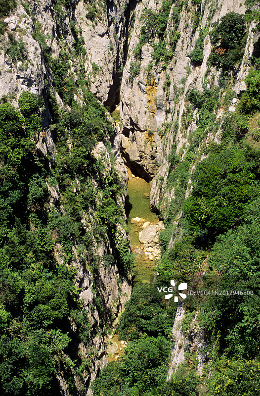 Gorges de galamus图片素材